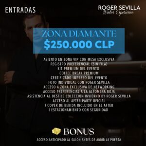 Entrada Zona Diamante — Winter Experience
