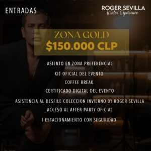 Entrada Zona Gold — Winter Experience